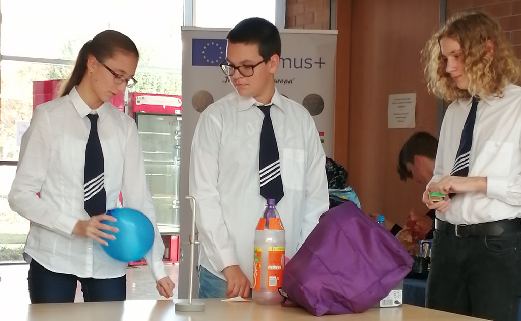 Az I. helyezett csapat