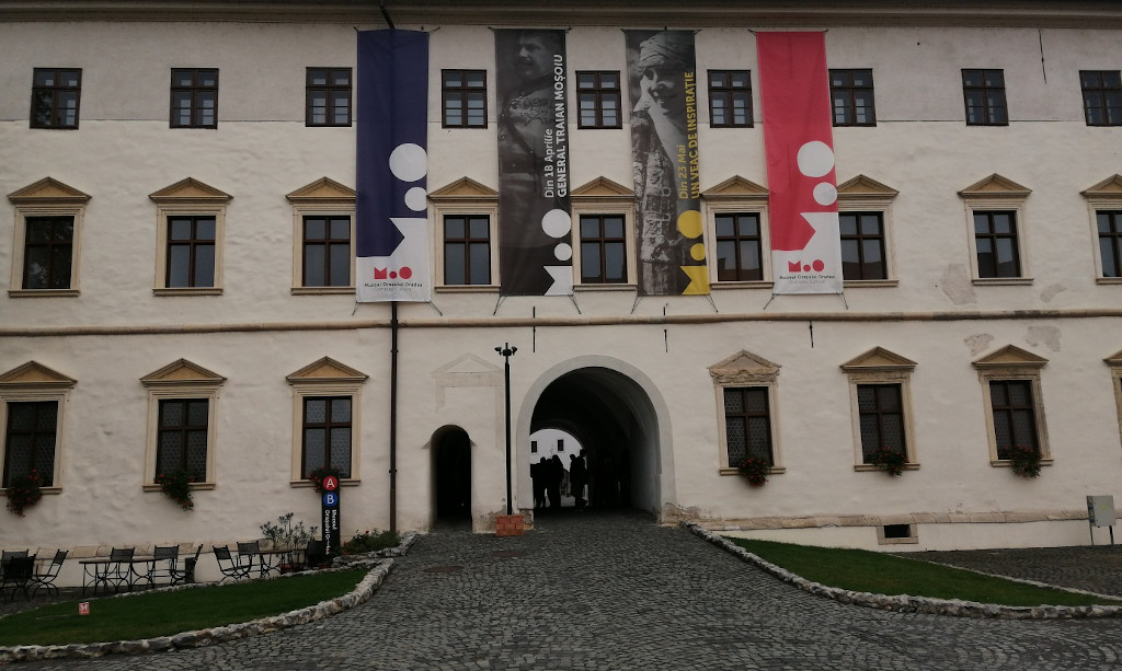 A nagyváradi vár bejárata