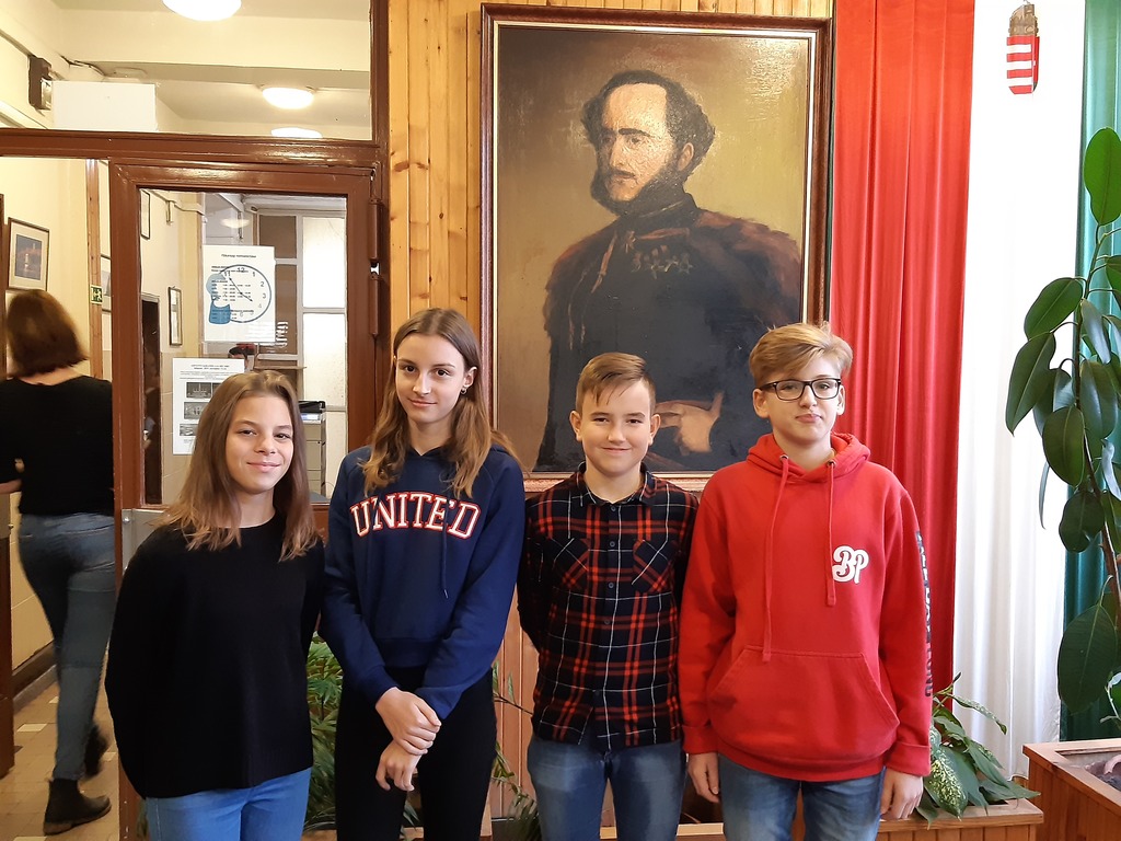 Az I. helyezett csapat