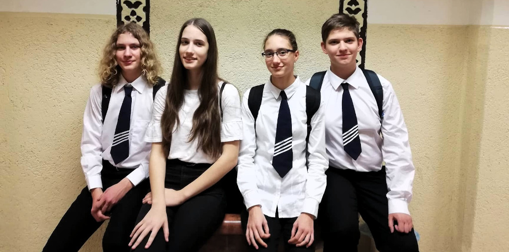 A 8. E osztály 4. helyezett csapata