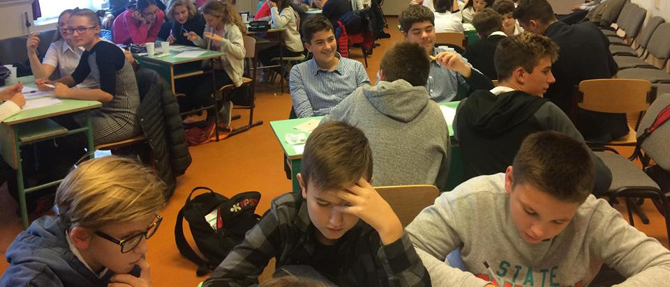 Pillanatkép a Logikai csapatversenyről